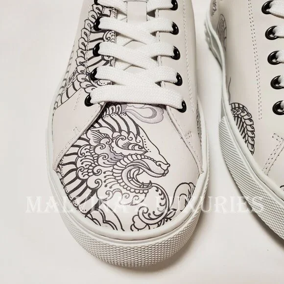 TOD'S SNEAKERS MENS LIMITED EDITION TATTOO ALLACCIATO SHOES